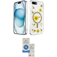 Motto Ticaret Apple Uyumlu iPhone 7 Plus Kılıf Kozmos Doku Ikili Koruma Seti