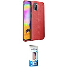 Motto Ticaret Samsung Uyumlu Galaxy A31 Kılıf Doruk Klasik Özel Seri Ikili Koruma Seti