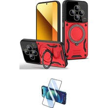 Motto Ticaret Xiaomi Uyumlu Redmi 14C Kılıf Kıvılcım Modern Serisi Ikili Koruma Seti