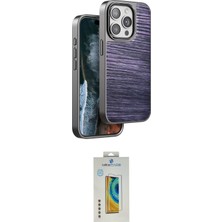 Motto Ticaret Apple Uyumlu iPhone 15 Pro Max Kılıf Atlas Minimal Özel Seri Ikili Koruma Seti