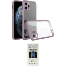 Motto Ticaret Apple Uyumlu iPhone 11 Pro Kılıf Nova Asil Özel Seri Ikili Koruma Seti