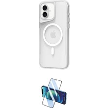 Motto Ticaret Apple Uyumlu iPhone 16 Plus Kılıf Atlas Serisi Ikili Koruma Seti