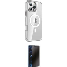 Motto Ticaret Apple Uyumlu iPhone 16 Pro Kılıf Nova Doku Ikili Koruma Seti