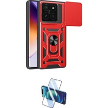 Motto Ticaret Xiaomi Uyumlu Mi 14T Pro Kılıf Ahenk Klasik Ikili Koruma Seti