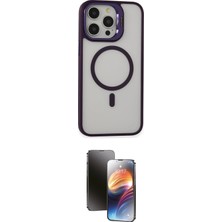 Motto Ticaret Apple Uyumlu iPhone 15 Pro Kılıf Ahenk Klasik Özel Seri Ikili Koruma Seti