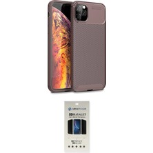 Motto Ticaret Apple Uyumlu iPhone 11 Pro Kılıf Eksen Form Prime Ikili Koruma Seti