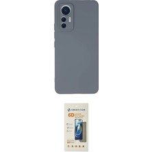 Motto Ticaret Xiaomi Uyumlu Mi 12 Lite Kılıf Ahenk Serisi Ikili Koruma Seti