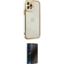 Motto Ticaret Apple Uyumlu iPhone 12 Pro Max Kılıf Çekirdek Klasik Serisi Ikili Koruma Seti