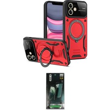 Motto Ticaret Apple Uyumlu iPhone 11 Kılıf Kıvılcım Modern Serisi Ikili Koruma Seti
