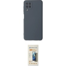 Motto Ticaret Samsung Uyumlu Galaxy A22 Kılıf Ahenk Serisi Ikili Koruma Seti