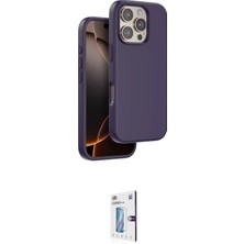 Motto Ticaret Apple Uyumlu iPhone 16 Pro Kılıf Kıvılcım Çizgi Serisi Ikili Koruma Seti