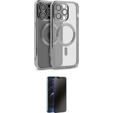 Motto Ticaret Apple Uyumlu iPhone 15 Pro Max Kılıf Nova Işık Özel Seri Ikili Koruma Seti