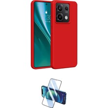 Motto Ticaret Xiaomi Uyumlu Redmi Note 13 Pro 4g Kılıf Kozmos Yansıma Özel Seri Ikili Koruma Seti