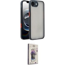 Motto Ticaret Apple Uyumlu iPhone 16E Kılıf Ahenk Çizgi Serisi Ikili Koruma Seti