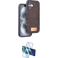 Motto Ticaret Apple Uyumlu iPhone 16 Kılıf Vadi Klasik Serisi Ikili Koruma Seti
