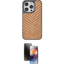 Motto Ticaret Apple Uyumlu iPhone 15 Pro Max Kılıf Vadi Özel Seri Ikili Koruma Seti