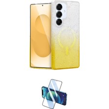 Motto Ticaret Samsung Uyumlu Galaxy S25 Plus Kılıf Eksen Minimal Özel Seri Ikili Koruma Seti