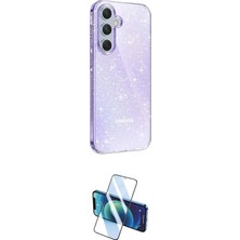 Motto Ticaret Samsung Uyumlu Galaxy A15 4g Kılıf Yankı Doku Prime Ikili Koruma Seti