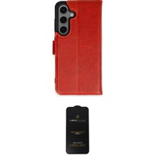 Motto Ticaret Samsung Uyumlu Galaxy S24 Kılıf Siluet Işık Serisi Ikili Koruma Seti