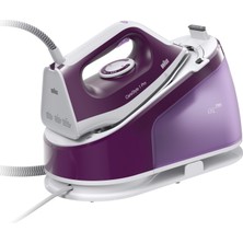 Braun Carestyle 1 Pro IS1514 Vı Buharlı Ütü Istasyonu - Freeglide 3D Teknolojisine Sahip Buharlı Ütü, Dikey Buhar, Damlama Önleme Işlevi, 1,7 L Su Deposu, 6 Bar, 120 G/dak, 2200 W, Mor