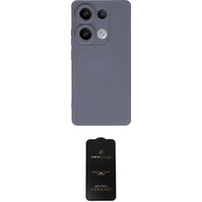 Motto Ticaret Xiaomi Uyumlu Redmi Note 13 Pro 4g Kılıf Ahenk Serisi Ikili Koruma Seti