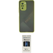 Motto Ticaret Xiaomi Uyumlu Poco F3 Kılıf Ahenk Çizgi Serisi Ikili Koruma Seti