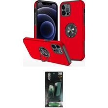 Motto Ticaret Apple Uyumlu iPhone 12 Pro Max Kılıf Odak Form Prime Ikili Koruma Seti