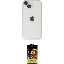 Motto Ticaret Apple Uyumlu iPhone 14 Kılıf Ufuk Minimal Özel Seri Ikili Koruma Seti