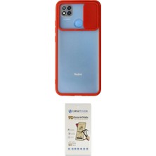 Motto Ticaret Xiaomi Uyumlu Redmi 9c Kılıf Vadi Çizgi Ikili Koruma Seti