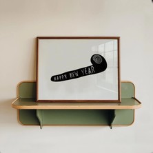 Ninastore Minimalist Yılbaşı Baskısı: Trend Yılbaşı Dekorasyonu (Baskı - Yatay)