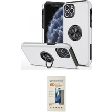 Motto Ticaret Apple Uyumlu iPhone 11 Pro Max Kılıf Odak Form Prime Ikili Koruma Seti
