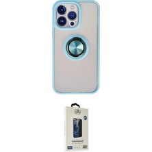Motto Ticaret Apple Uyumlu iPhone 13 Pro Max Kılıf Yörünge Çizgi Ikili Koruma Seti
