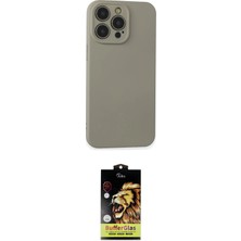 Motto Ticaret Apple Uyumlu iPhone 15 Pro Max Kılıf Ahenk Serisi Ikili Koruma Seti