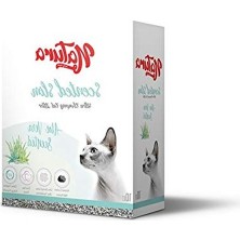 Aesco Aloe Vera Kokulu Ultra Topaklaşan Aktif Karbonlu Doğal Kedi Kumu 10 Lt