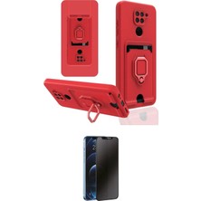 Motto Ticaret Xiaomi Uyumlu Redmi Note 9 Kılıf Vadi Form Prime Ikili Koruma Seti