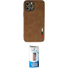 Motto Ticaret Apple Uyumlu iPhone 12 Pro Max Kılıf Doruk Asil Koleksiyonu Ikili Koruma Seti