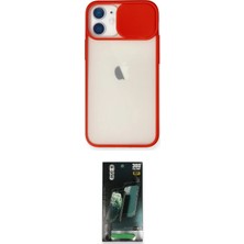 Motto Ticaret Apple Uyumlu iPhone 11 Kılıf Vadi Çizgi Ikili Koruma Seti