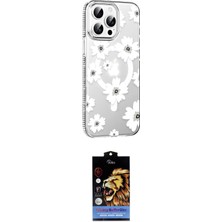 Motto Ticaret Apple Uyumlu iPhone 15 Pro Kılıf Yörünge Işık Prime Ikili Koruma Seti