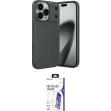 Motto Ticaret Apple Uyumlu iPhone 17 Pro Kılıf Eksen Form Prime Ikili Koruma Seti