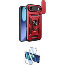Motto Ticaret Apple Uyumlu iPhone 17 Air Kılıf Ahenk Klasik Ikili Koruma Seti