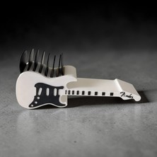 Major Hobi 3D Baskı Gitar Tasarımlı Pena Standı 12 cm Dekoratif Masaüstü Organizer