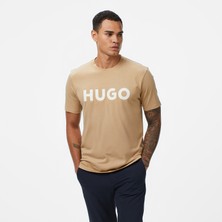 Hugo Dulivio Erkek Bej T-Shirt