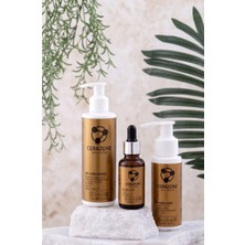 Cerazone Skin & Healthcare Anti-Aging ve Kırışıklık Karşıtı 3'lü Bakım Seti - Yaşlanma Karşıtı Serum & Krem & Maske