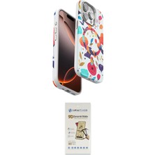 Motto Ticaret Apple Uyumlu iPhone 14 Pro Max Kılıf Siluet Doku Ikili Koruma Seti
