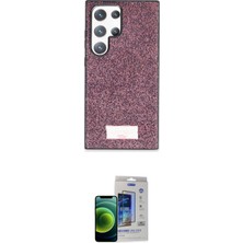 Motto Ticaret Samsung Uyumlu Galaxy S23 Ultra Kılıf Vadi Klasik Serisi Ikili Koruma Seti