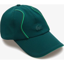 Lacoste x House Of Superstep Baskılı Unisex Yeşil Şapka