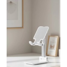 Midas Toptan Home Abs Plastik Gövdeli Katlanabilir Telefon Standı Ev ve Ofis Kullanımı