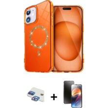 Pileli Store Pilelistore™ iPhone 11 Kılıf Kıvılcım Form Prime - Siyah 3D Antistatik Mat Seramik Nano Ekran Koruyucu + Pers Alüminyum Kamera Lens - Gı