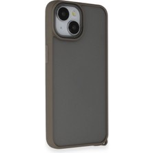 WebMediCode Iphone 14 Kılıf Elegant Kapak - Titan Gri