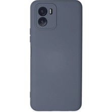 Pileli Store Mey Ithalat®  Vivo Y15S Kılıf Nano Içi Kadife Silikon - Gri